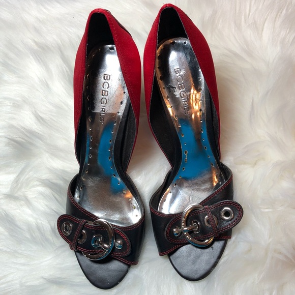 BCBGirls Peptoe Heels. - NWOT - Picture 4 of 10